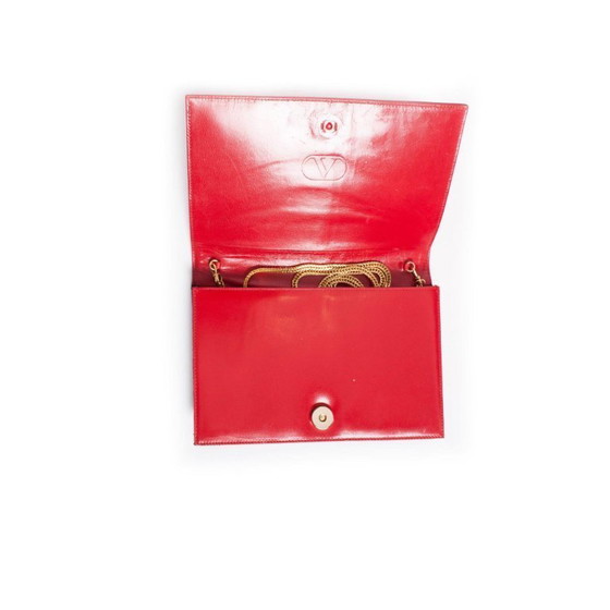 Image 1 of Borsa a tracolla Valentino, vintage in pelle rossa lucida