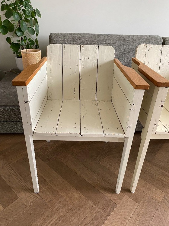 Image 1 of Chaises Piet Hein Eek 4x