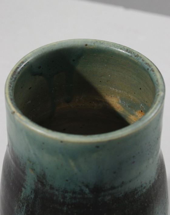 Image 1 of Lucien Arnaud in Saint-Amand en Puisaye - Large vase circa 1920, Carriès school