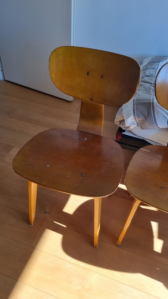 Image 1 of 4 Eetkamer Stoelen Pastoe Ontwerp Van Cees Braakman