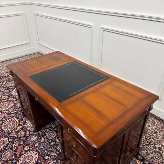 Bureau italien classique Assi D'Asolo – Bureaux, Leather, Wood (photo 15 of 18)