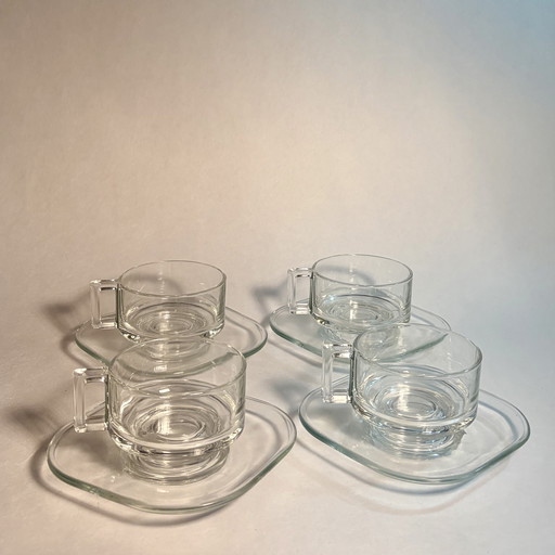 Joe Colombo coffee cups and saucers