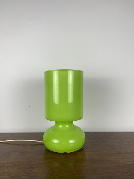 Image 1 of Ikea Tafellamp Model "Lykta", Groen , 1990S