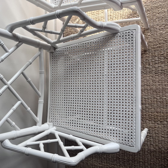 Image 1 of 2 poltrone Chippendale vintage in finto bambù Adler