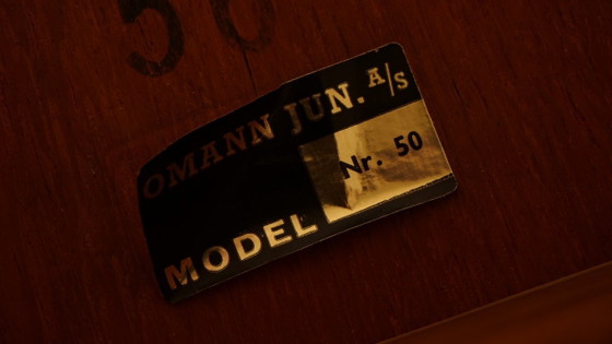 Image 1 of Vintage dining table | Omann Jun No. 50 | Teak | Extendable