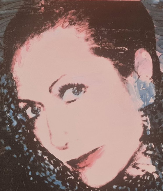 Image 1 of D'après Andy Warhol, Hélène Rochas, années 1980, lithographie