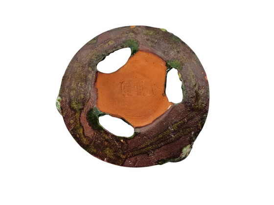 Image 1 of Kees van Valderen - (1916-1990) - De Beemd Schijndel - kandelaar - terra cotta  - 1e kwart 20e eeuw