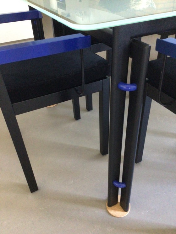 Image 1 of 8x sillas Thonet Vienna + 1x mesa de diseño