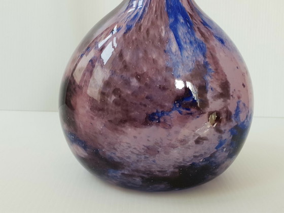 Image 1 of BERLUZE JUGENDSTILVASE, 1900, AUS DLG DAUM LORRAIN GLAS, 1900ER