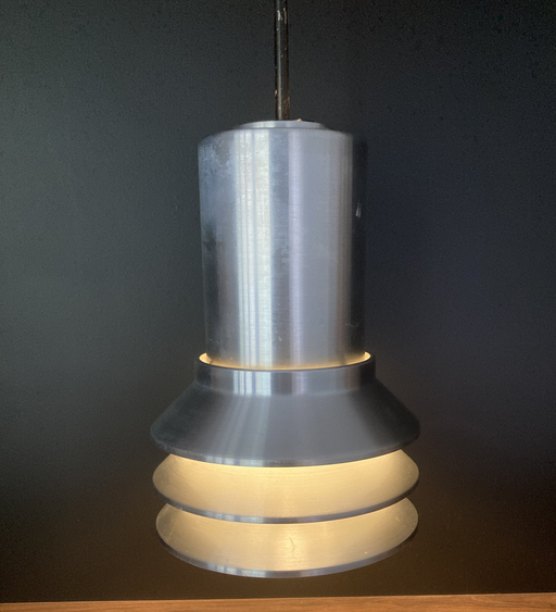 Vintage Space Age Aluminum Pendant Lamp