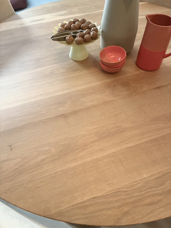 Studio Henk Eettafel Farfalla Rond 140 – Tavoli da pranzo, Metal, Wood (photo 2 of 8)