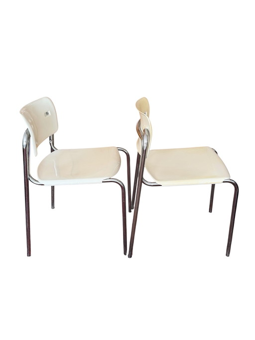 Set aus 2 Vintage-IKEA-Stühlen – entworfen von Niels Gammelgaard (1970er Jahre)