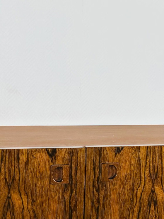 Image 1 of Scandinavian rosewood sideboard with tapered legs, 1960