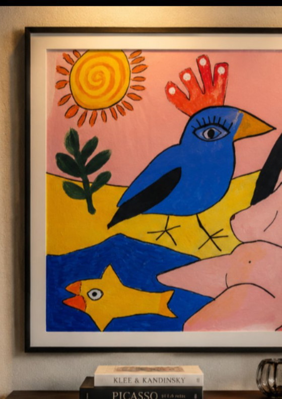 Image 1 of Schilderij  Birds know