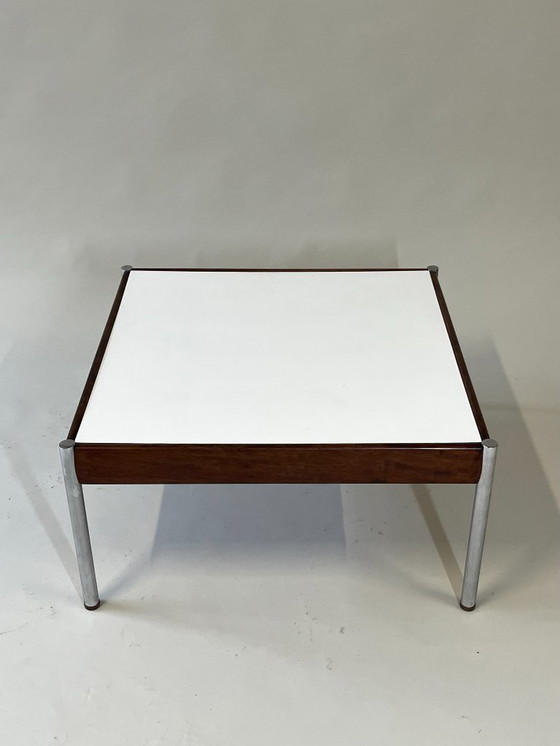 Image 1 of Scandinavian Coffee Table, Teak and Chrome, 1960s