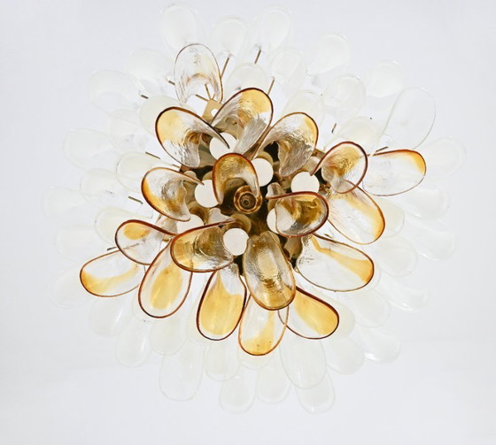 Image 1 of Plafondlamp van Murano-glas van La Murrina, jaren 70.