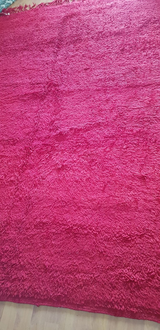 Handgeknoopt Berber kleed wol 247x178cm