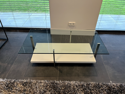 Rolf Benz glazen salontafel