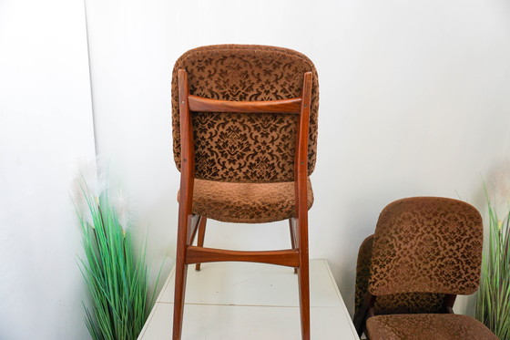 Image 1 of 4x sedie da pranzo vintage Louis Van Teeffelen Webe