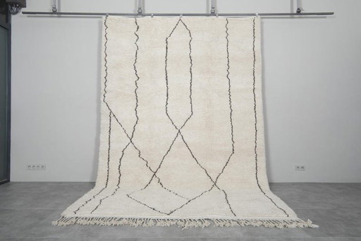 Tapi en laine pure naturelle tissé a la main taille 1,5/2,5 m – Ahrend, vloerkleden en tapijten, Wool