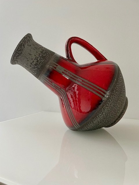Image 1 of Statement Piece: Vintage Fat Lava Vaas van Carstens Tönnieshof