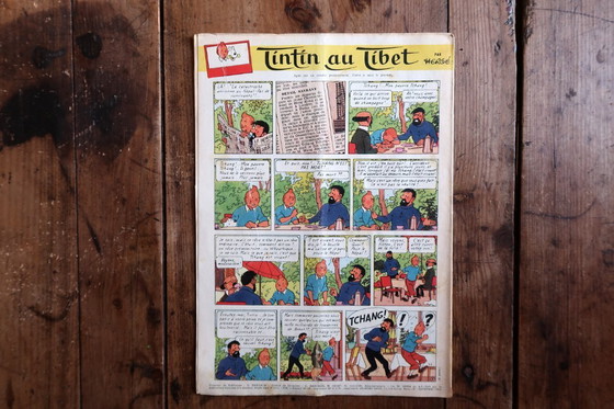 Image 1 of Original Le Journal de Tintin No. 527, November 1958 – Tintin au Tibet – 2C39