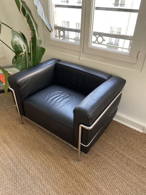 Image 1 of Poltrona LC3 – Le Corbusier / Charlotte Perriand / Pierre Jeanneret – Edizione Cassina