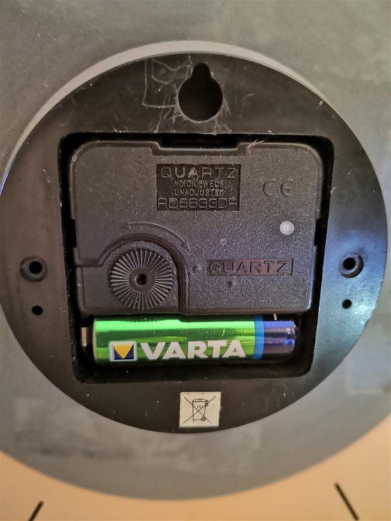 Image 1 of Orologio d'epoca unico / 45 T in vinile / Decorazione originale per la casa