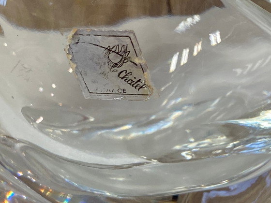 Image 1 of Sculpture Sujet Zoomorphe Lapin en Cristal Massif France Vannes-le-Châtel Art