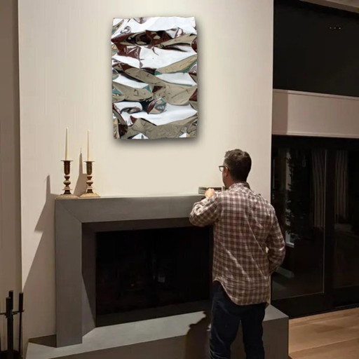 "Waves in silver" Premium design