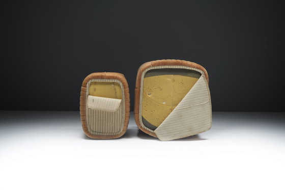 Image 1 of Aralia vintage '1981' in pelle originale di Michel Ducaroy per Ligne Roset