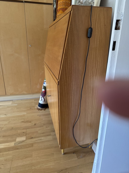 60er-Jahre Sekretär aus Holz – Mid-Century Design