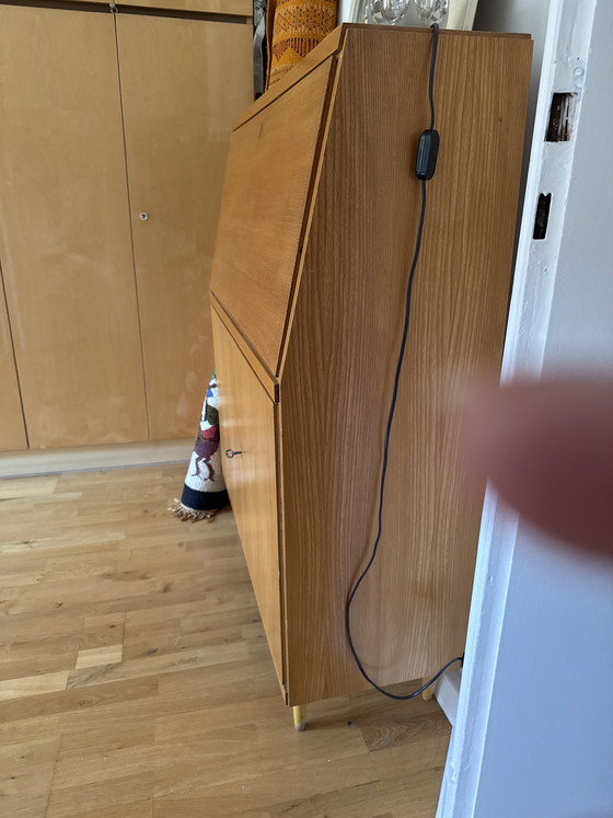 Image 1 of 60er-Jahre Sekretär aus Holz – Mid-Century Design