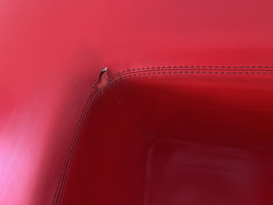 Throw-Away Willie Landels Zanotta rood Italië – Fauteuils, Plastic, Skai (photo 4 of 13)