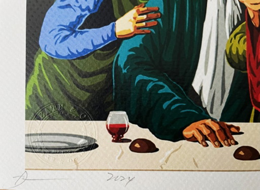 Death NYC (1979) - Het Laatste Avondmaal – lithos zeefdrukken, Paper (photo 2 of 5)