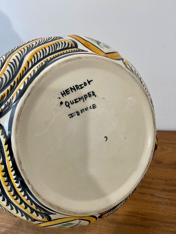 Image 1 of Henriot aardewerken mand