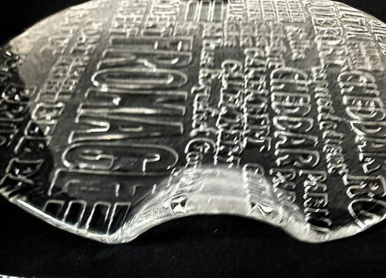 Image 1 of (W017) Bicchiere per formaggio Royal Krona – Bengt Edenfalk per Skruf Glasbruk (modello 1)