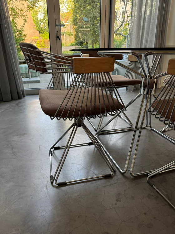 Image 1 of Rudi Verelst (Delta) table + 4 chairs