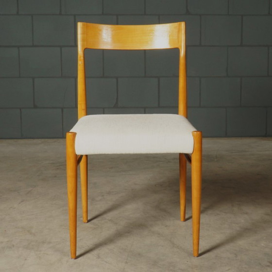 Set Vintage Eetkamerstoelen – Scandinavië – Jaren 60 – Textile (photo 9 of 13)