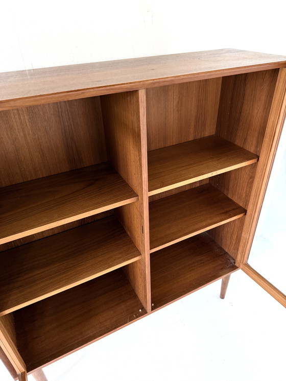 Image 1 of Vintage teakhouten vitrinekast, Brouer Møbelfabrik ‘60