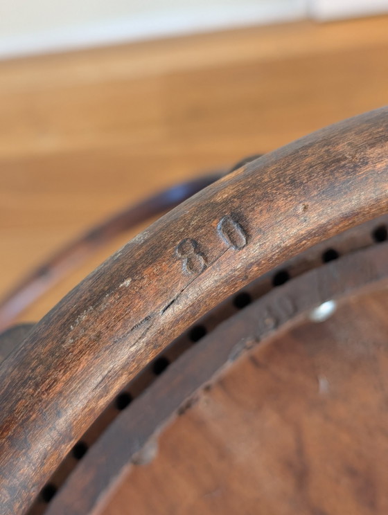 Image 1 of Set van 3 antieke Weense bentwood stoelen – ca. 1900 – J. & J. Kohn