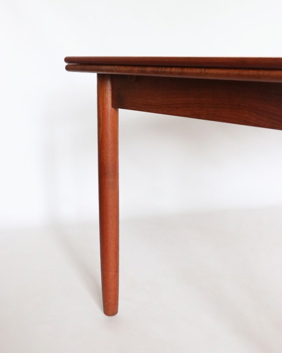 Image 1 of Vintage teak XL extendable dining table Danish design retro