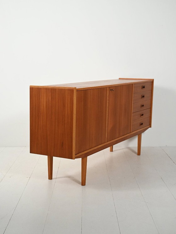 Image 1 of Elegant-lined Scandinavian 1960s sideboard