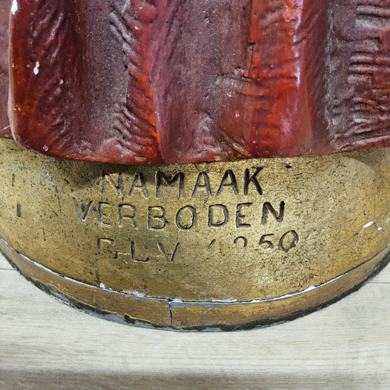 Image 1 of 2 Grote Antieke Heilig Hart jezus Beelden (GerardLinssen) 2 Antique Sacred Heart Jesus Statues (1900)