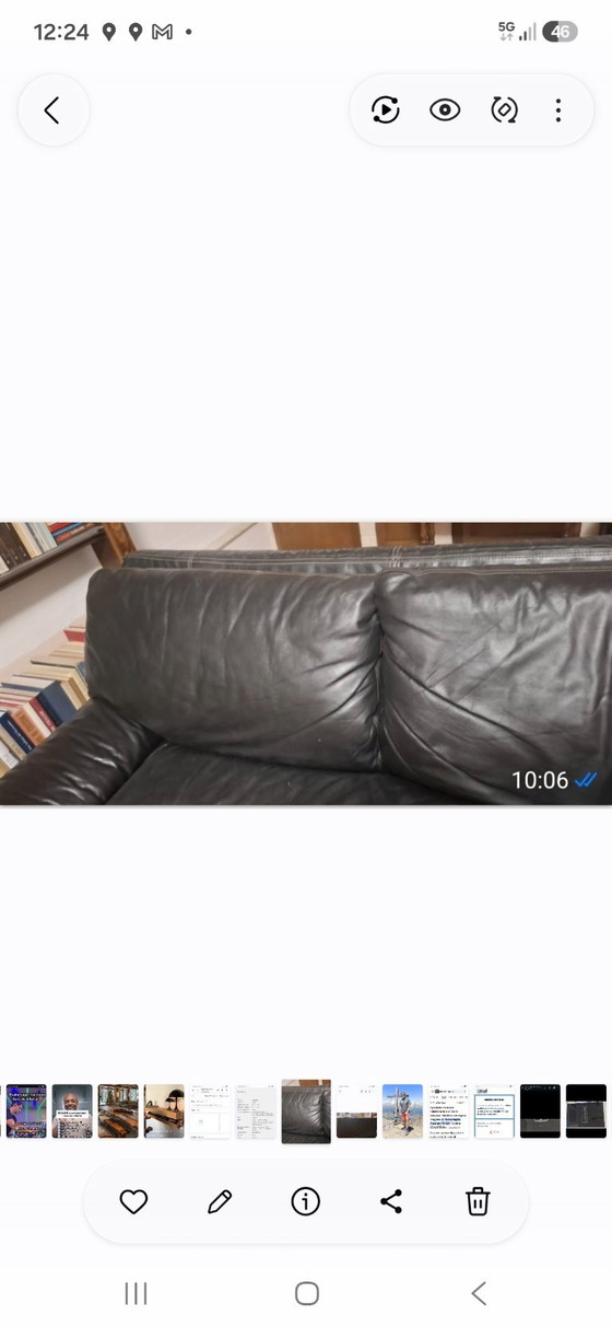 Canapé Bengodi par Cini Boeri pour Arflex, 1970s – Canapés 2 places, Leather (photo 5 of 5)