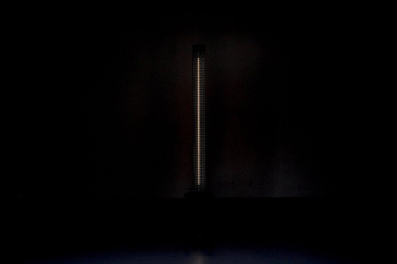 Image 1 of "Chicago Tribune" floor lamp by Matteo Thun for Bieffeplast, Italy, 1985.