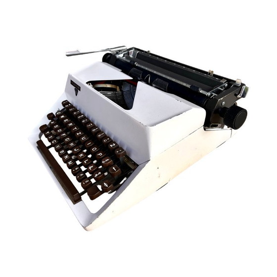 Image 1 of Łucznik 1303 typewriter – Poland, 1970s, functional, very good condition