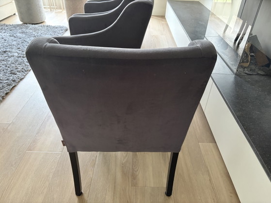 Image 1 of Woood dining chair 5 pieces