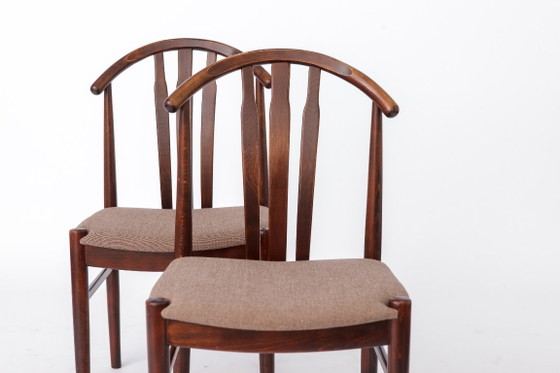 4 stoelen van Carl-Ewert Ekström | Zweden | Alb. Johansson & Söner, Hyssna | Jaren 60 Een prachtig paar (photo 3 of 12)