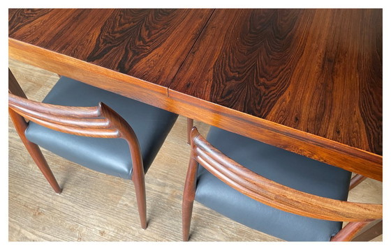 Image 1 of Table de salle à manger vintage design scandinave (1960s)